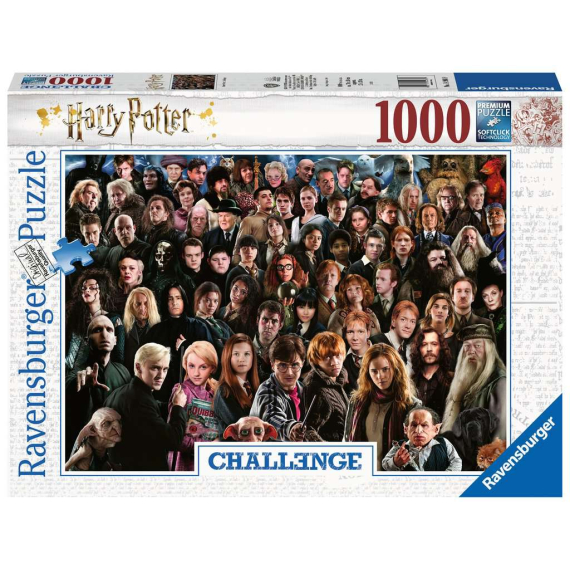 Ravensburger Challenge Puzzle: Harry Potter 1000 dílků                    