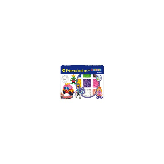 Playbox Zažehlovací korálky 4000 ks - Pohádky s princeznou 3D                    