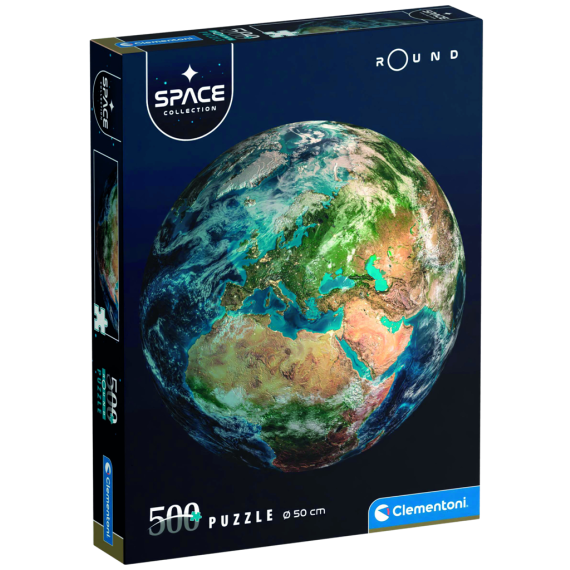 Clementoni - Puzzle 500 Space: Země                    