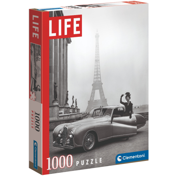 Clementoni - Puzzle 1000 LIFE: Paříž                    