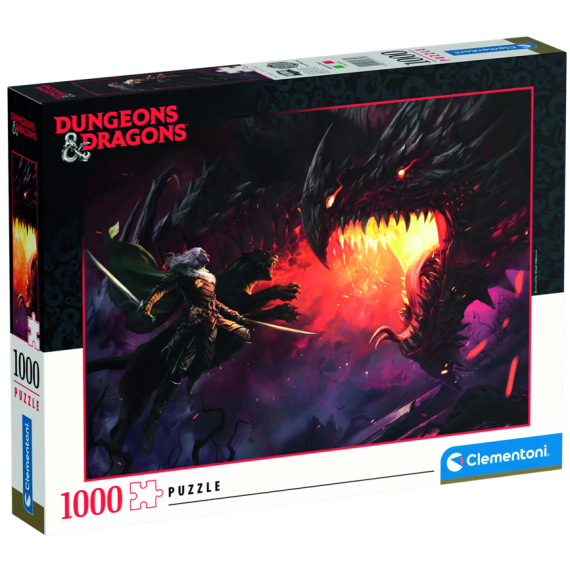 Clementoni - Puzzle 1000 Dungeons &amp; Dragons                    