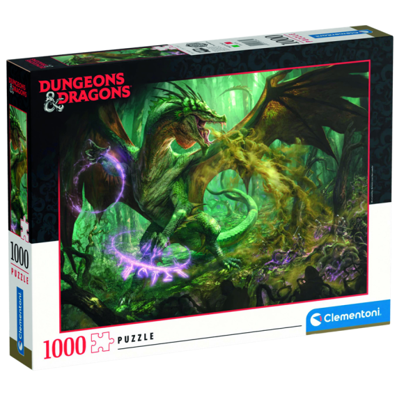 Clementoni - Puzzle 1000 Dungeons &amp; Dragons                    