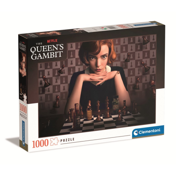 Clementoni - Puzzle 1000 The Queen&#039;s Gambit                    