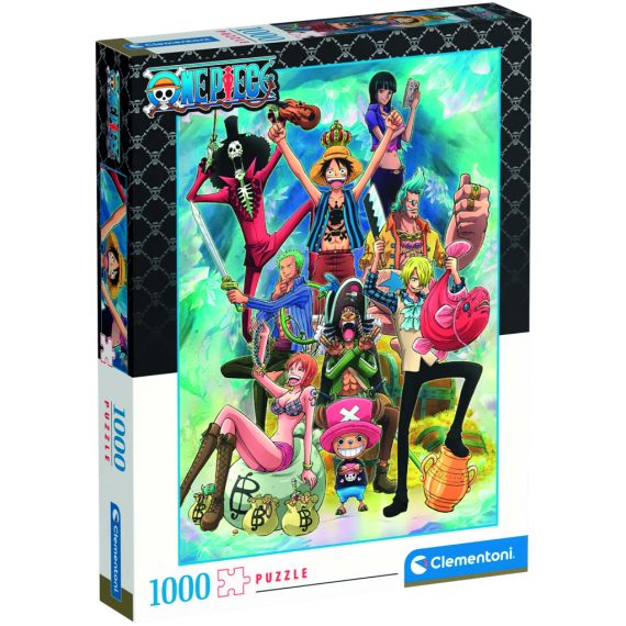 Clementoni - Puzzle 1000 Anime One Piece                    