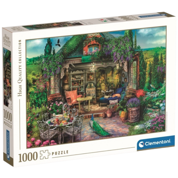 Clementoni - Puzzle 1000 Únik do kraje vína                    