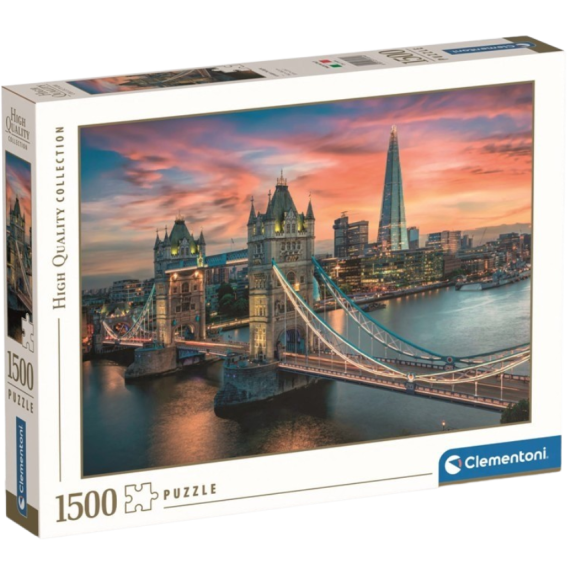 Clementoni - Puzzle 1500 Londýn za soumraku                    