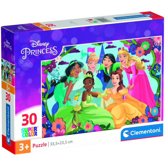 Clementoni - Puzzle 30 Disney princezny                    