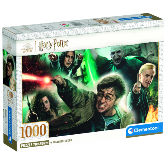 Clementoni - Puzzle 1000 Harry Potter                    