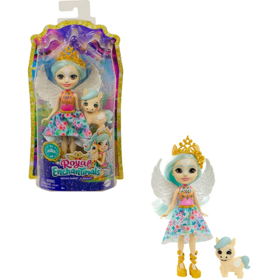 Enchantimals panenka a zvířátko - Paolina Pegasová a Wingley                    