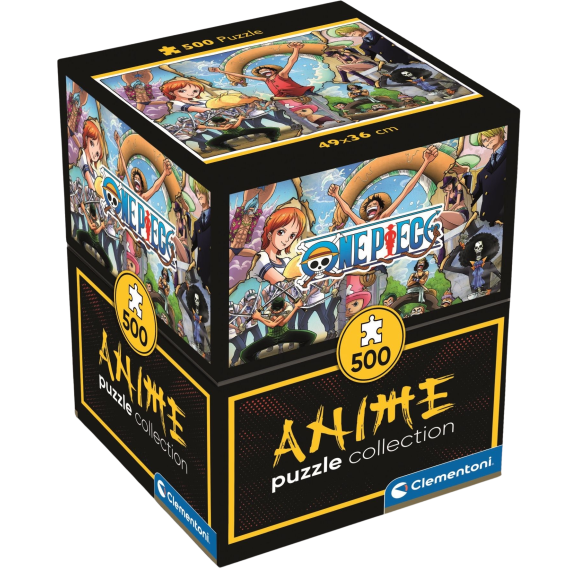 Clementoni - Puzzle Anime Collection: One Piece 500 dílků                    
