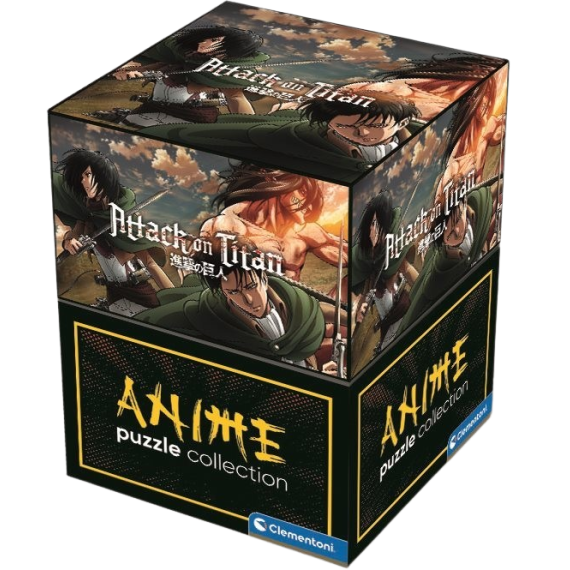 Clementoni 35138 - Puzzle Anime Collection: Útok titánů (Attack on Titans) 500 dílků                    