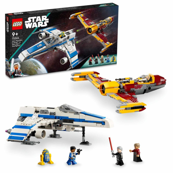 LEGO® Star Wars™ 75364 Stíhačka E-wing™ Nové republiky vs. stíhačka Shin Hati                    
