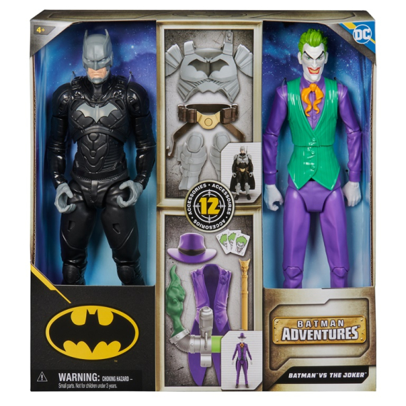 Spin Master Batman &amp; Joker se speciální výstrojí 30 cm                    
