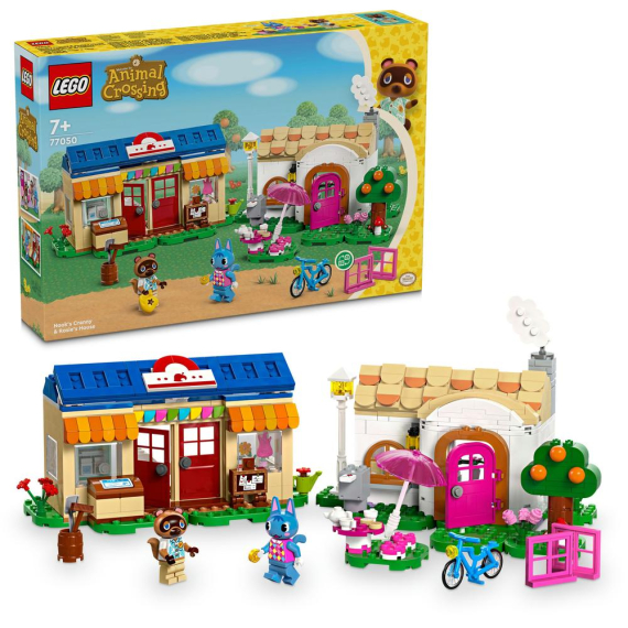 LEGO® Animal Crossing™ 77050 Nook&#039;s Cranny a dům Rosie                    