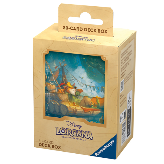 Disney Lorcana TCG S3: Into the Inklands - Deck Box Robin Hood                    
