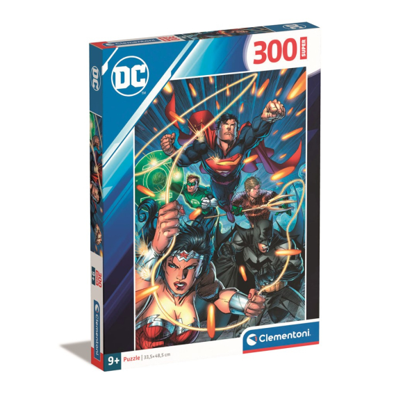Clementoni - Puzzle 300 Super DC comics                    