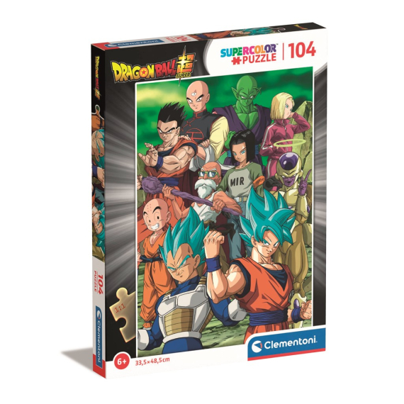 Clementoni 25750 - Puzzle 104 super Dragon Ball                    
