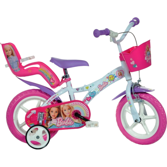 DINO Bikes - Dětské kolo 12&quot; - Barbie 2022                    