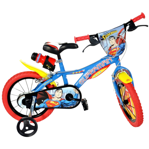 DINO Bikes - Dětské kolo 14&quot; - Superman                    
