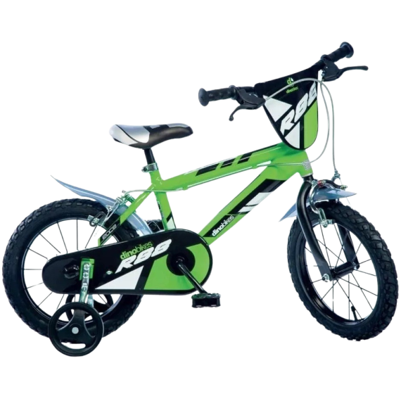 DINO Bikes - Dětské kolo 14&quot; - Zelené 2017                    