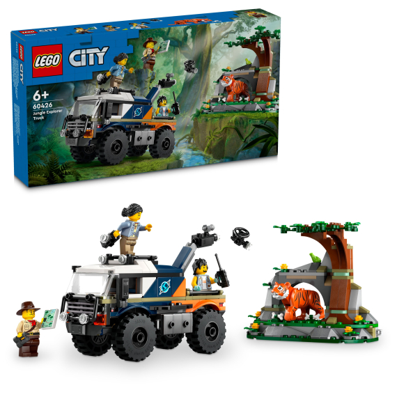 LEGO® City 60426 Terénní vůz na průzkum džungle                    