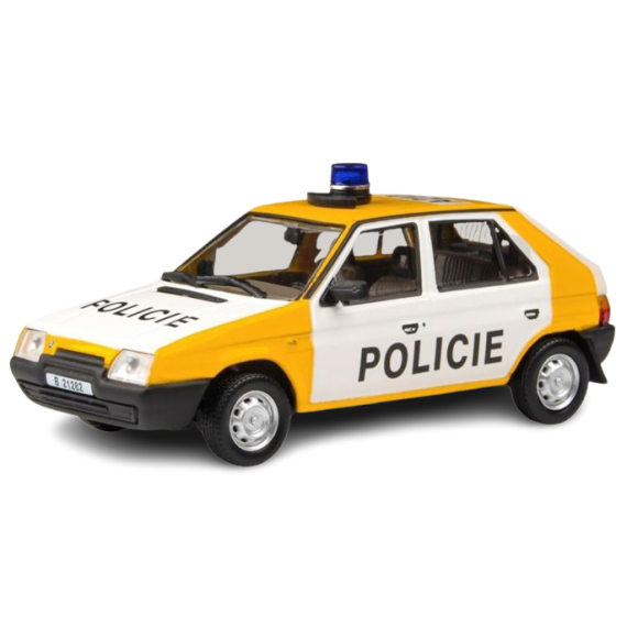 ABREX - Škoda Favorit 136L (1988) 1:43 - Policie ČSFR                    