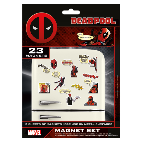 EPEE merch - Sada magnetek, Deadpool                    