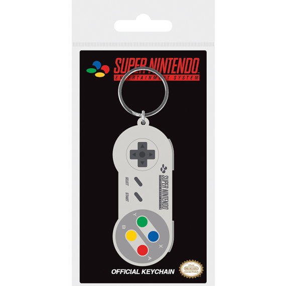 EPEE merch - Klíčenka gumová Nintendo - Snes                    