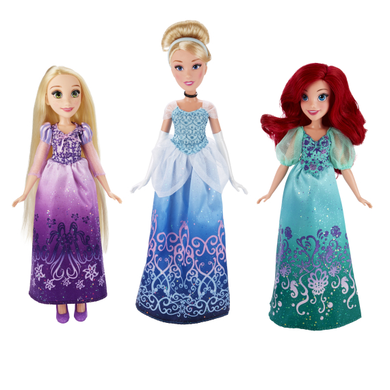 Disney Princess Ariel, Popelka, Locika                    