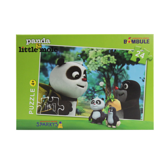 Epee Puzzle Krtek a Panda, 24 dílků                    