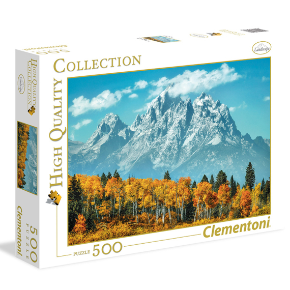 Clementoni 35034 - Puzzle 500 Grand Teton                    