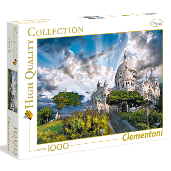 Clementoni - Puzzle 1000 Montmartre                    