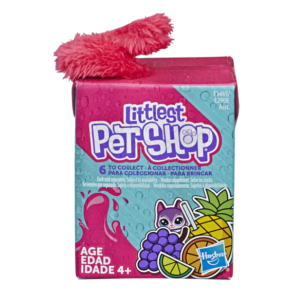 Littlest Pet Shop - Plyšové zvířatko ukryté v pitíčku                    