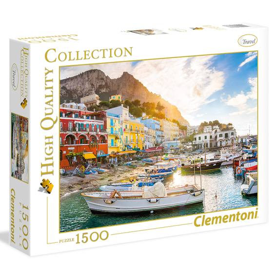 Clementoni - Puzzle 1500 Capri                    