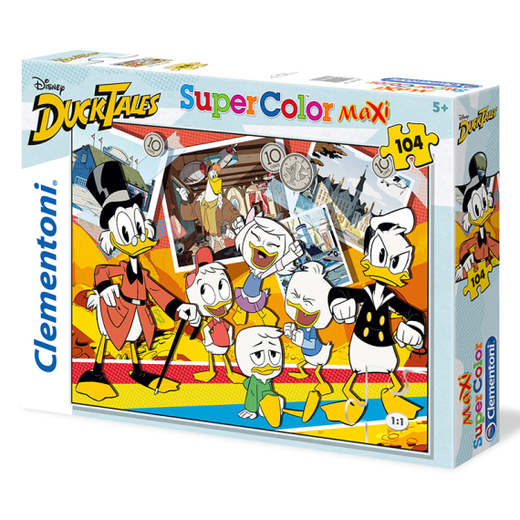 Clementoni 23718 - Puzzle Maxi 104 Duck                    