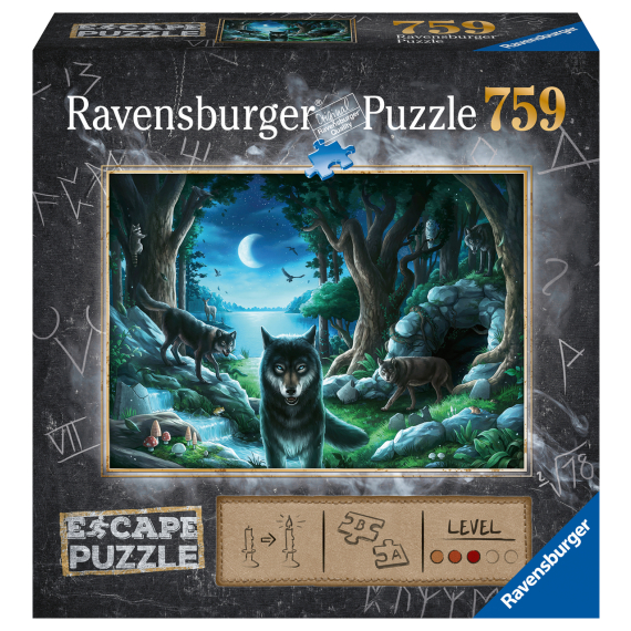 Ravensburger Puzzle Exit Puzzle: Vlk 759 dílků                    