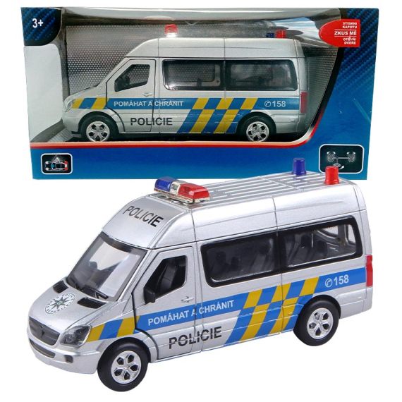SPARKYS - Záchranáři 1:32 Česká Policie - Pomáhat a chránit Mercedes-Benz                    