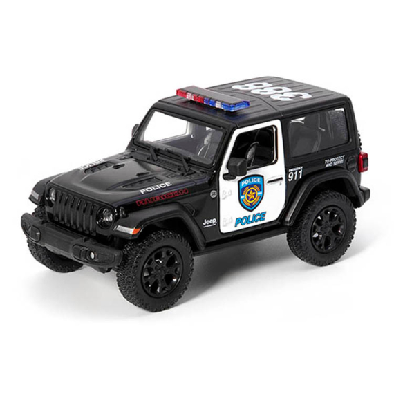 Kovový model - Jeep Wrangler policie 2018                    