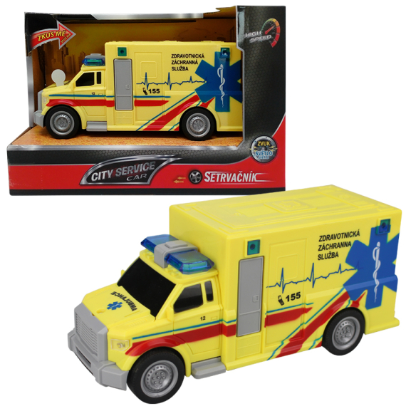 CITY SERVICE CAR - Ambulance na setrvačník 1:20                    
