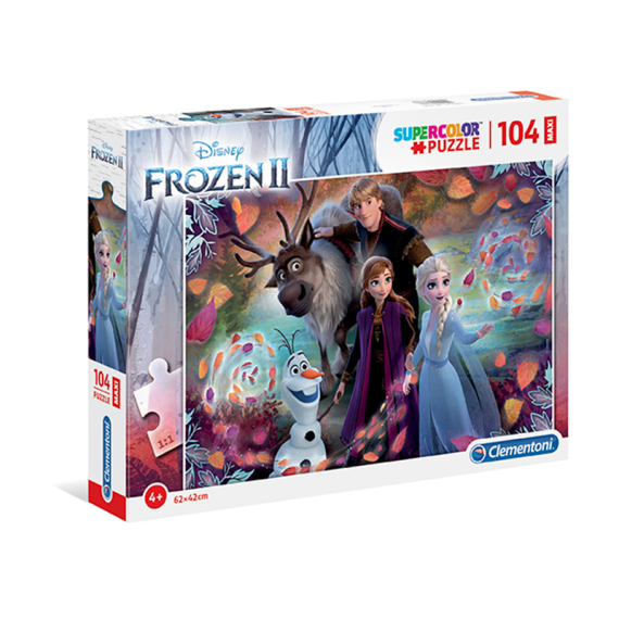 Clementoni 23738 - Puzzle Maxi 104 Frozen 2                    