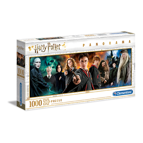 Clementoni - Puzzle Panorama 1000 Harry Potter                    