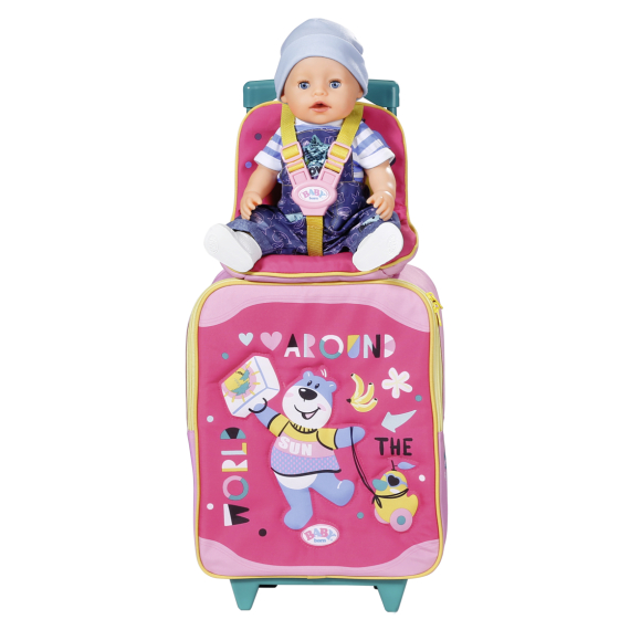 BABY born Kufřík se sedačkou pro panenky                    