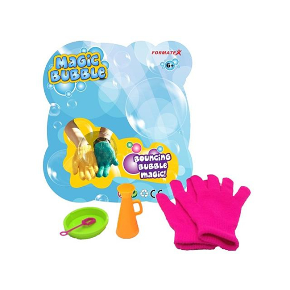 Magické bubliny s rukavicemi                    