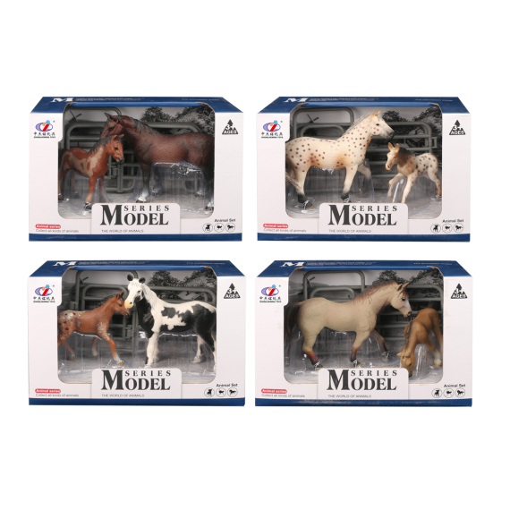 Epee Sada figurek Model Svět zvířat 1 kůň+hříbě                    