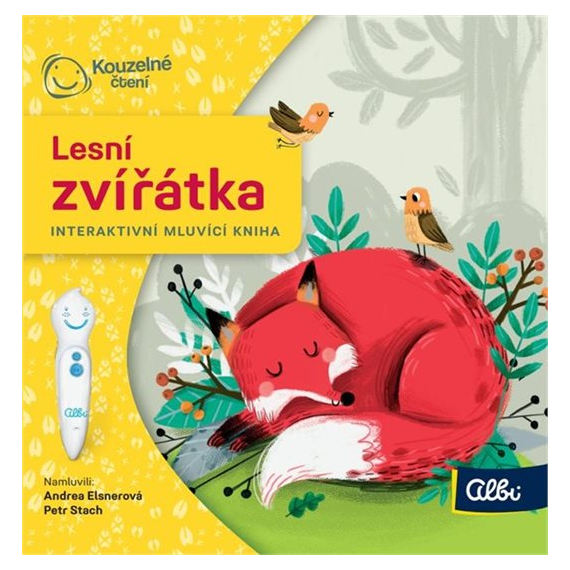 Albi - KOUZELNÉ ČTENÍ - Minikniha pro nejmenší - Lesní zvířátka                    