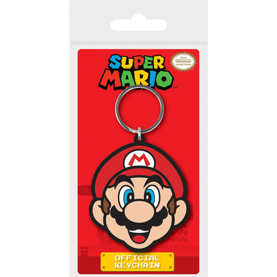 EPEE merch - Klíčenka gumová, Super Mario                    