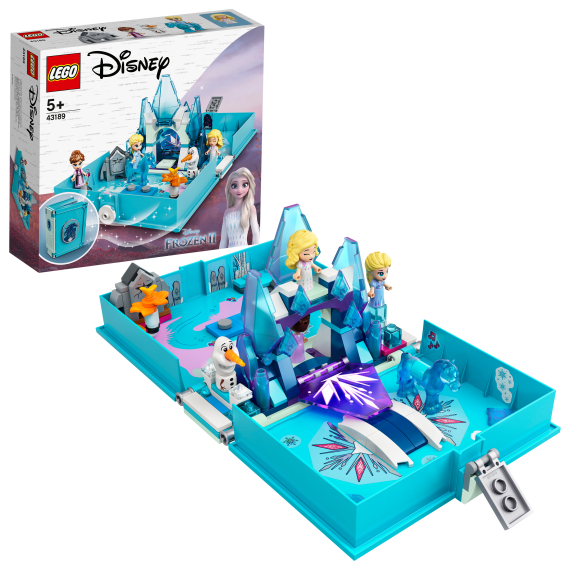 LEGO® I Disney Princess™  43189 Elsa a Nokk a jejich pohádková kniha dobrodružství                    