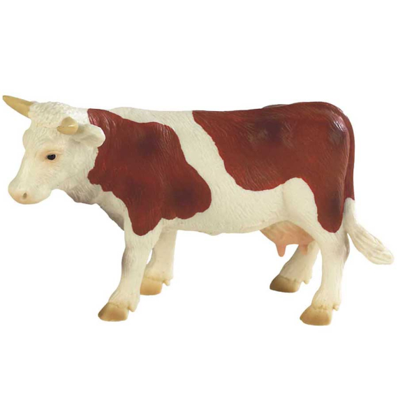 Bullyland - Kráva Fanny hnědo-bílá                    