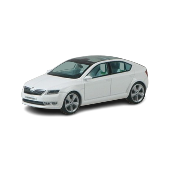 ABREX - Škoda Vision D Concept (2011)  - Bílá Candi Uni                    