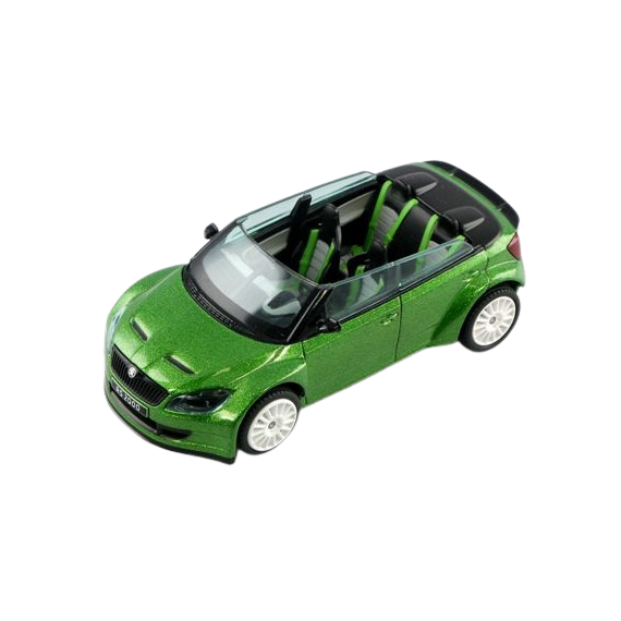 ABREX - Škoda Fabia II FL RS2000 Concept (2011)  - Zelená Rallye Metalíza                    